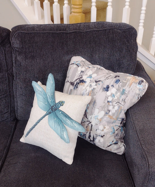 Dragonfly Accent Pillow